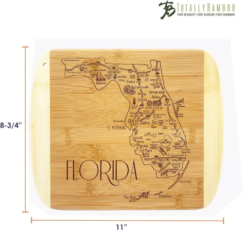 Miniatura 5 de Tabla Totally Bamboo para cortar y servir, prueba una ración de la vida en tu estado