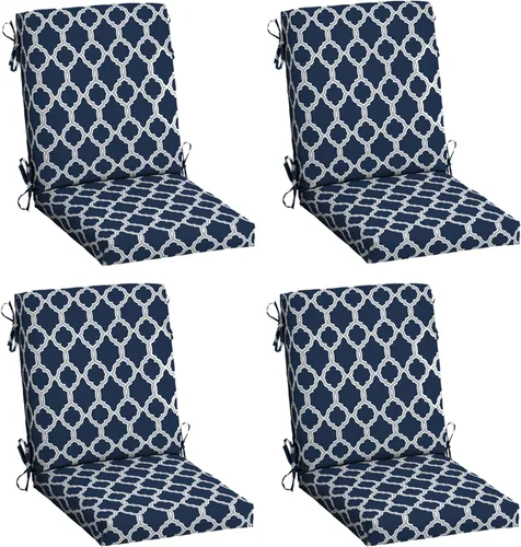 Miniatura 47 de Arden Foam - Cojines de espuma para sillas de patio y comedor, 20 x 44 pulgadas, espuma de alta densidad de alta densidad, nunca se aplana