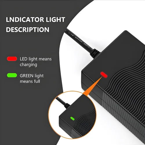 Miniatura 8 de Cargador de scooter eléctrico de repuesto de 42 V 2 A con certificación UL para cargador Hoverboard de 36 V con 5 enchufes, compatible con adaptador