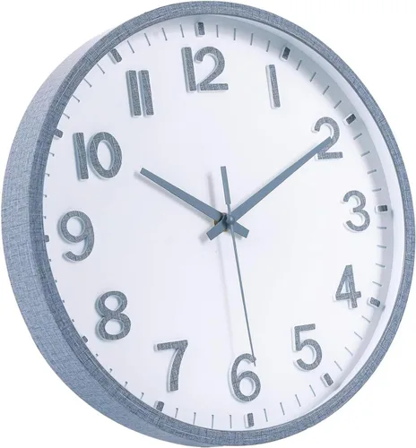 Miniatura 14 de Wall Clock, Modern 8 Inch Small Wall Clocks Battery Operated, Silent Non-Ticking Analog Classic for Office, Home, Bathroom, Kitchen, Bedroom