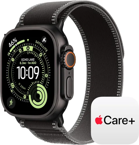 Miniatura 19 de Apple Watch Ultra 3 [GPS + Cellular 49mm] Reloj inteligente para correr y multideporte con funda de titanio resistente con bucle milanés de titanio