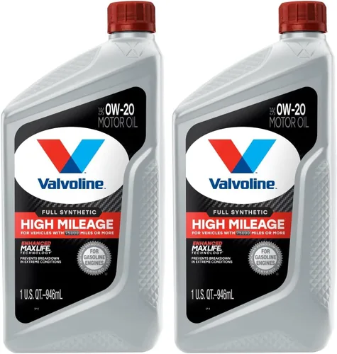 Miniatura 67 de Valvoline - Aceite de motor de mezcla sintética SAE 10W-40 de alto millaje, con MaxLife Technology, 5 cuartos de galón
