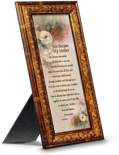 Miniatura 15 de Crossroads Home Décor Regalos para suegra - Regalos de nuera, You Became My Mother 7346BW