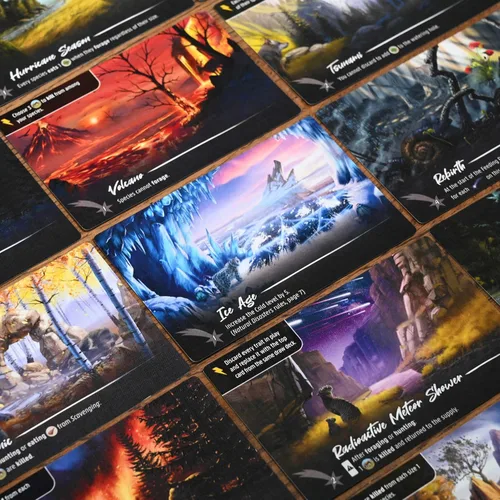 Miniatura 2 de Expansión del juego de mesa Nature - Módulo 3: Desastres naturales Sobrevive a volcanes, edades de hielo y eventos catastróficos de ecosistemas