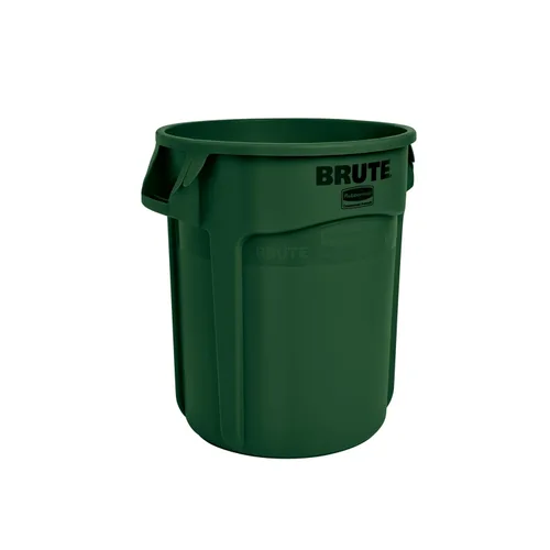 Miniatura 31 de Rubbermaid Commercial Products BRUTE - Bote de basura redondo resistente, 20 galones, azul, para paisajistas/sitios