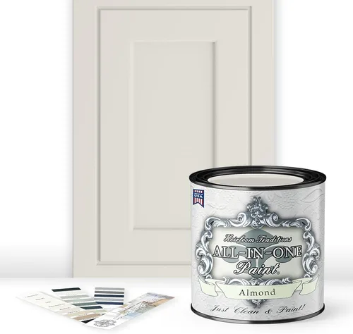 Miniatura 16 de Pintura TODO EN UNO, Abbey (gris cálido), Muestra de 8oz - Pintura duradera para gabinetes y muebles. Imprimación y capa superior incorporadas,