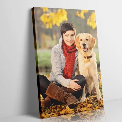 Chexin Impresiones en lienzo personalizadas con tus fotos, marco, pósteres de arte de pared para estética, sala de estar, boda, bebé, mascota,