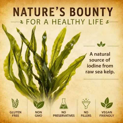 Miniatura 5 de HERBALICIOUS Gotas de yodo – Líquido de yodo natural de algas marinas – Suplemento tiroideo para energía, digestión y apoyo inmunológico – Fórmula