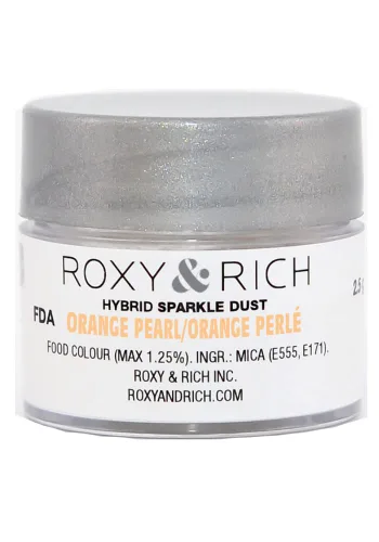 Miniatura 24 de Roxy & Rich Hybrid Sparkle Powder - Colorante para alimentos, 0.09 onzas (0.09 oz), color rosa amatista