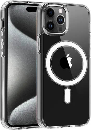 Miniatura 72 de S. Tedazo Funda magnética para iPhone 7/8 Plus (5.5 pulgadas) compatible con MagSafe, [no amarillenta] delgada, a prueba de golpes, funda para Negro
