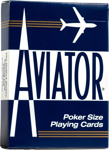 Miniatura 3 de Aviador Poker tamaño de naipes los colores pueden variar