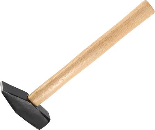 Miniatura 4 de Martillo de cruz de 3 libras, martillo de herrero de 3 libras con mango de madera para metalurgia, maquinistas e ingenieros