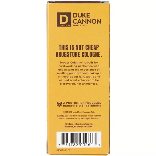 Miniatura 9 de Duke Cannon Proper Cologne Sawtooth Perfume para hombre Eau de Parfum Aire Alpino y Madera de Cedro Fragancia fresca, amaderada y duradera