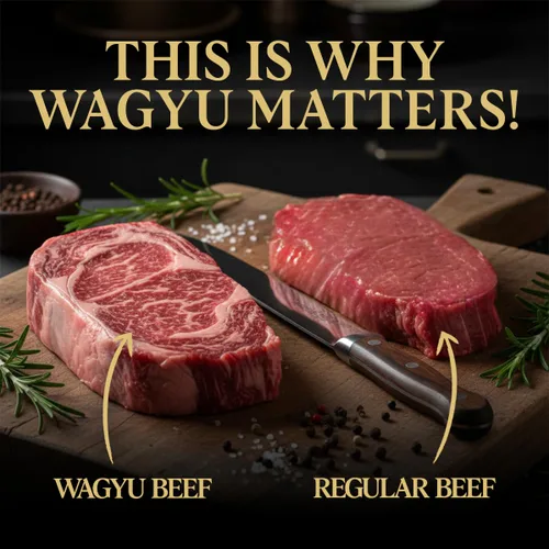 Miniatura 4 de Five Star Wagyu Beef Jerky - Ajo y Hierba + Pimienta Variedad Paquete de 2 (4 onzas)