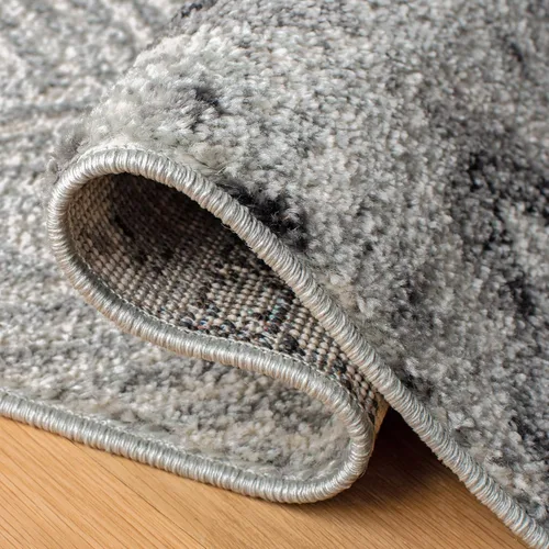 Miniatura 5 de SAFAVIEH Madison Collection - Alfombra decorativa de 2 pies 3 pulgadas x 4 pies, color carbón y gris, diseño bohemio chic, no desprende pelusa