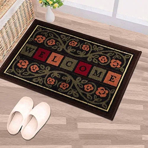 Miniatura 4 de Ottomanson Sweet Home Collection - Alfombra de goma, 2 pies 3 pulgadas x 3 pies, color negro