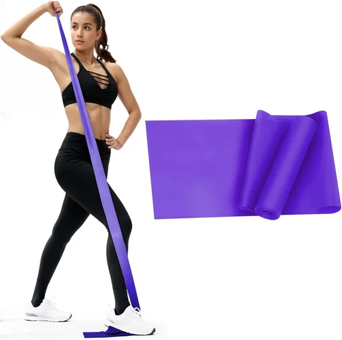 Miniatura 8 de 1 banda de resistencia Psc para mujeres y hombres, entrenamiento de fuerza, yoga y entrenamientos en casa, bandas elásticas sin látex para ejercicio