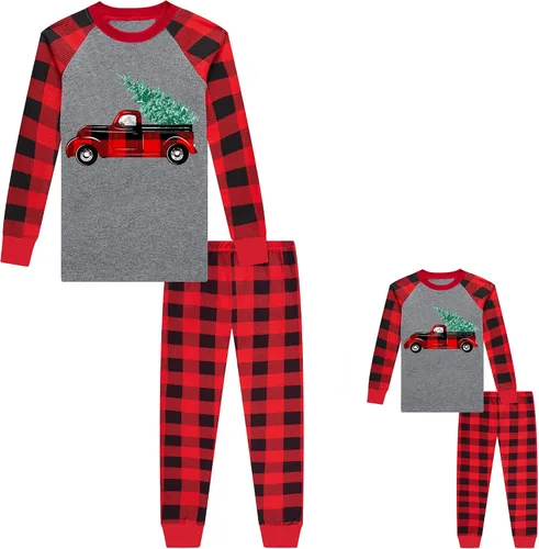 Miniatura 3 de Babyroom Girls Pajamas Matching Doll Pjs Toddler Kids Cotton Sleepwear Christmas Clothes