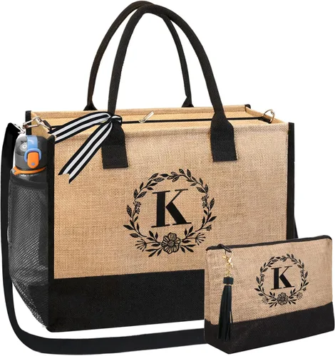 Miniatura 41 de BeeGreen Bolsa personalizada para mujeres, mamá, profesora, amigas, hermana, bolsas de regalo con bolsa de Comestic