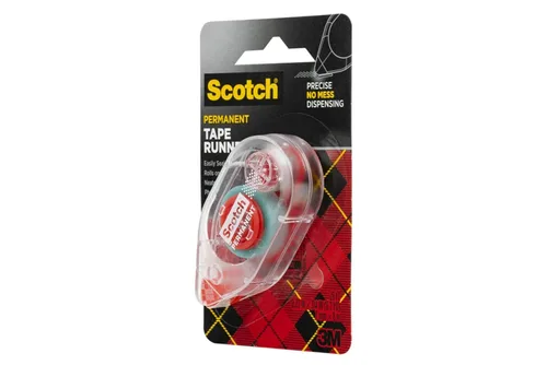 Miniatura 3 de Scotch - Rodillo adhesivo permanente de doble cara de 0.27 pulgadas x 26 pies, cinta recargable sin ácidos, apta para fotos, para álbumes