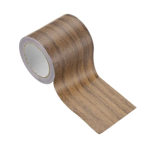 Miniatura 90 de PATIKIL Cinta de grano de madera de 2.2 pulgadas x 15 pies, cinta de reparación de textura de madera autoadhesiva con efecto de madera realista