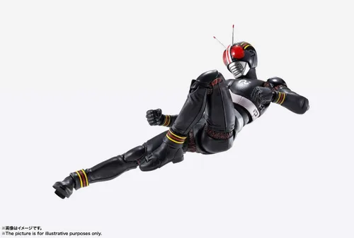 Miniatura 10 de S.H. Figuarts (método de tallado de hueso verdadero) Kamen Rider Black, aprox. 5.9 pulgadas (5.906 in), ABS y PVC prepintada figura de acción