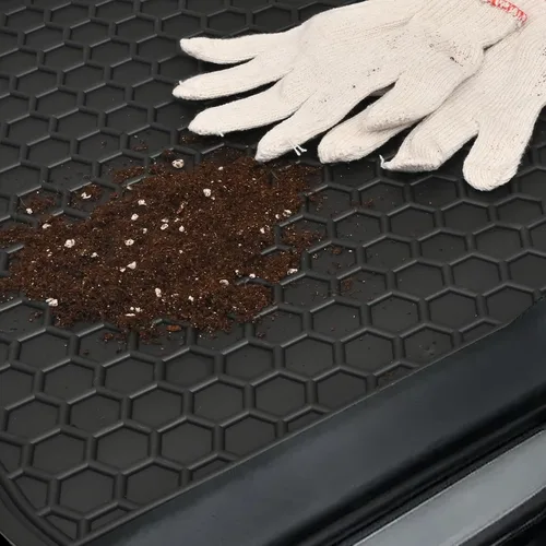 Miniatura 6 de Alfombrillas de coche a medida para Volvo XC60 2018-2025 (No para híbrido) T5 T6 Momentum, alfombrillas de goma negras para auto, protección