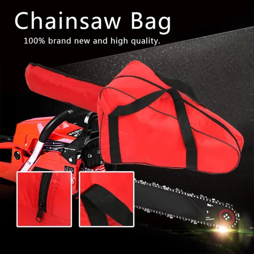 Miniatura 2 de Bolsa de transporte para motosierra, bolsa de almacenamiento de motosierra de 20 pulgadas para hombres, leñador de carpintería, kit de archivo