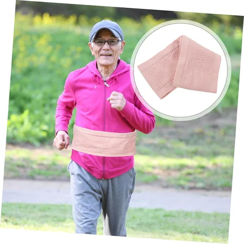 Miniatura 7 de STOBAZA Riñonera transpirable para correr con correa ajustable para mujeres y hombres, bolsa de cintura de fitness de gran capacidad para ciclismo