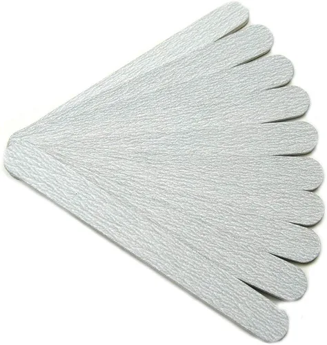 Miniatura 6 de Karlash Tablero de esmeril profesional de doble cara 7 "lima de uñas negra 100/100 10pcs