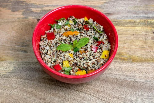 Miniatura 5 de Food to Live Quinua orgánica tricolor, 1 libra, sin OMG, mezcla de quinua blanca, negra y roja, grano entero, semillas crudas, no irradiada, kosher
