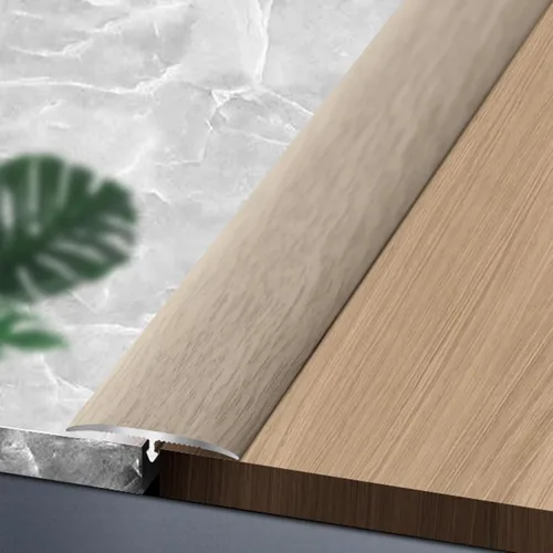 Miniatura 9 de Tiras de transición de moldeo en T de grano de madera, tiras de cubierta de umbral de aleación de aluminio, decoración de borde de alfombra a LVT
