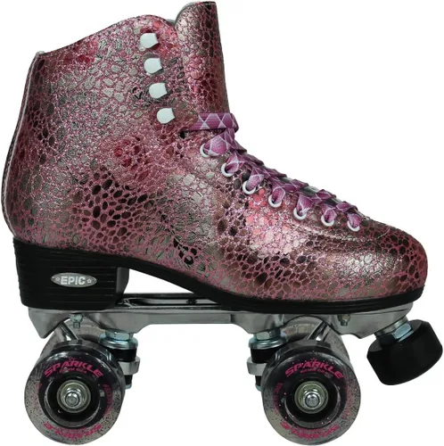 Miniatura 2 de Epic Skates Sparkle - Patines cuádruples de caña alta