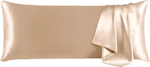 Miniatura 30 de THXSILK Funda de almohada de seda de morera 100% para cabello y piel, funda de almohada de seda hipoalergénica, suave, transpirable, con cremallera