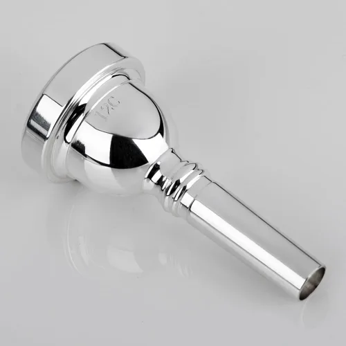 Miniatura 3 de Glory - Trombón profesional plateado con boquilla de 12c
