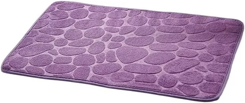Miniatura 5 de Alfombra antideslizante antideslizante con relieve de Adoquines, Felpudo De Espuma Viscoelástica para Baño, Lavabo, Ducha Y Habitación Alfombras