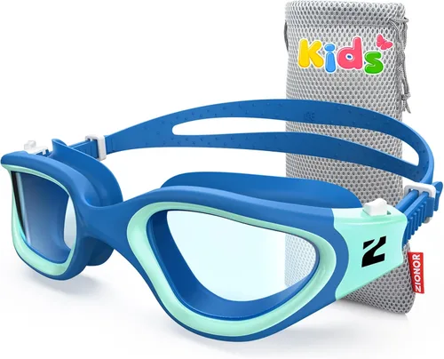 Miniatura 19 de ZIONOR Gafas de Natación para Niños, G1MINI SE Gafas de Natación Antivaho para Niño Niña 6-14 A3 (Lente azul transparente - Allclear)