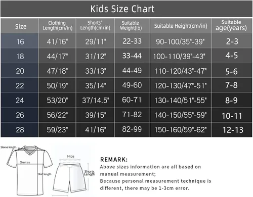 Miniatura 4 de New #7 Youth Size Soccer Jersey for Boys Girls Uniform with Trophy Models Kids Football Shirt Gift Set