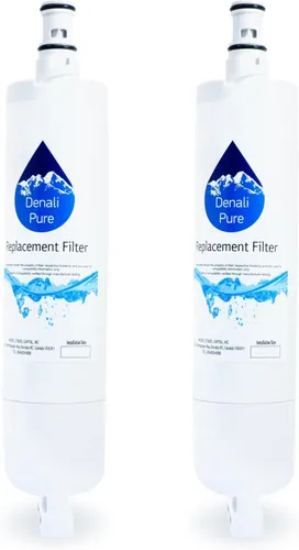 Miniatura 2 de Paquete de 2 filtros de agua de repuesto para refrigerador Whirlpool ED5VHGXML13, compatible con cartucho de filtro de agua para refrigerador