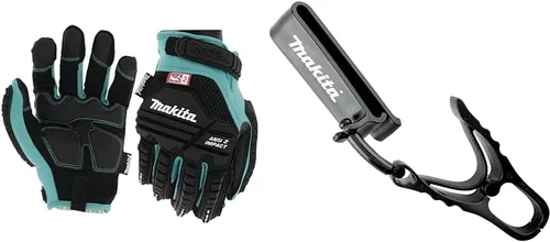 Miniatura 8 de Makita Guantes de demolición unisex con clasificación de impacto T 04276 Advanced ANSI 2