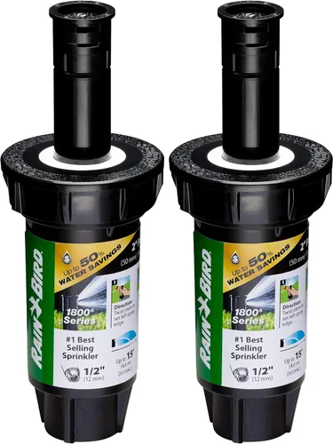 Miniatura 14 de Rain Bird 1802APPRS - Aspersor emergente profesional con regulación de presión (PRS), patrón ajustable de 0-360°, distancia de pulverización de 8 a