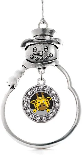Miniatura 143 de Inspired Silver - Roller Queen - Adorno de Navidad plateado - Adorno circular para árbol de Navidad con circonita cúbica - Decoración colgante