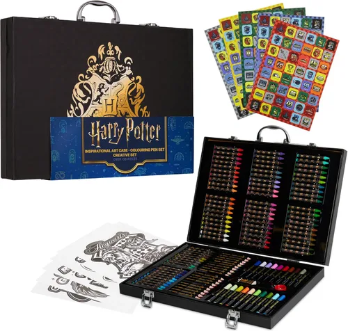 Miniatura 7 de Harry Potter Regalos Lápices de Colores 130 piezas Kit de Suministros de Arte para Dibujo Suministros Escolares Pintura Lápices de Dibujo para Niños
