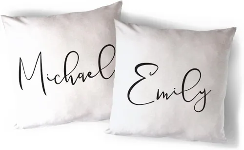 Miniatura 29 de The Cotton & Canvas Co. Home is Wherever I'm with You - Funda de almohada, funda de cojín, funda de almohada decorativa