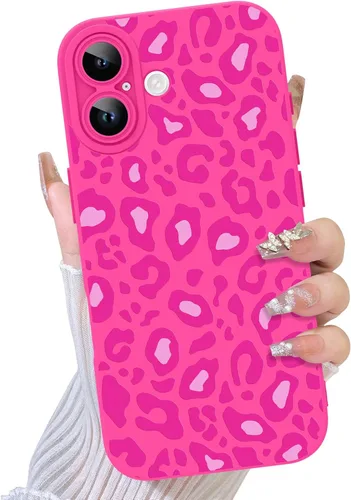 Miniatura 77 de TEAUGHT Compatible con iPhone 11 Funda con patrón lindo estampado de leopardo negro guepardo + protector de pantalla a prueba de golpes, funda