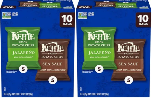 Miniatura 39 de Kettle Brand Papas Fritas, Backyard Barbeque Kettle Chips, Bolsa de Aperitivos, 1.5 Oz
