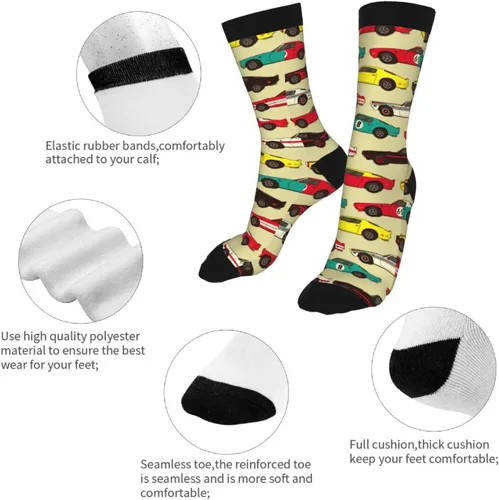 Miniatura 7 de Calcetines divertidos para hombre y mujer