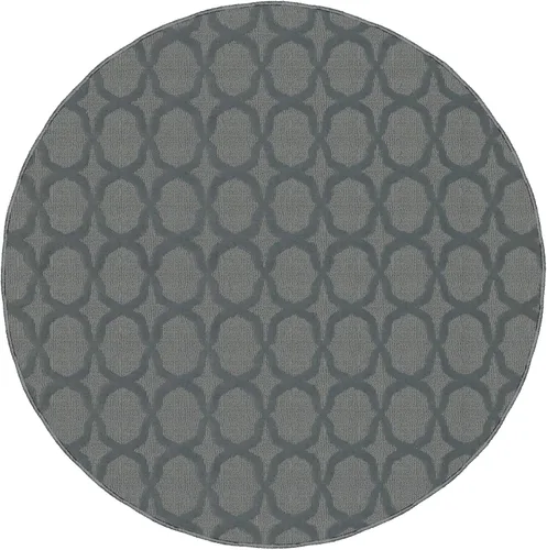 Miniatura 162 de Garland Rug Sparta - Alfombra antideslizante de polipropileno de 2 pies x 12 pies, color negro, ideal para salas de estar y pasillos, elegante