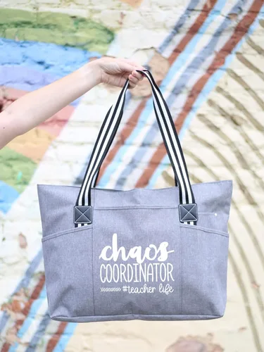 Miniatura 84 de Brooke & Jess Designs Teacher Tote Bag for Work - Teacher Handbag Gifts for Women, Teacher Bag Best Teacher Appreciation Gift