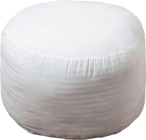 Miniatura 17 de Asuprui Puf Otomano Relleno Reposapiés Puf de Piso Reposapiés 20x12 Pulgadas Puf Redondo Asiento Puf Silla Saco de Frijoles de Piso Silla de Piso